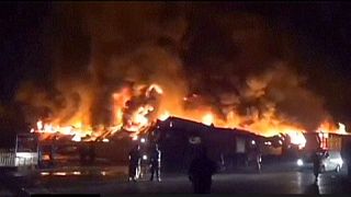 Deadly air strike destroys a dairy factory in Yemen