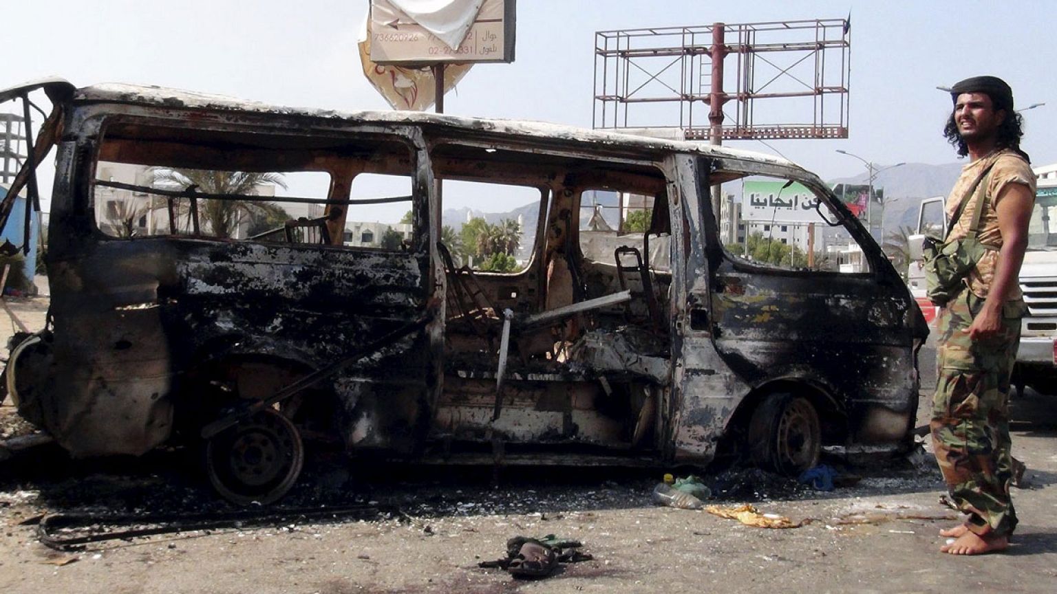 Heavy fighting in central Aden's crater district