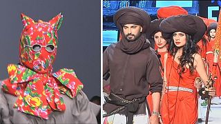Designers go back to their roots at Beijing and Pakistan fashion events