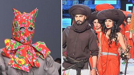 Designers go back to their roots at Beijing and Pakistan fashion events