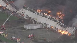 Une usine General Electric en proie aux flammes dans le Kentucky