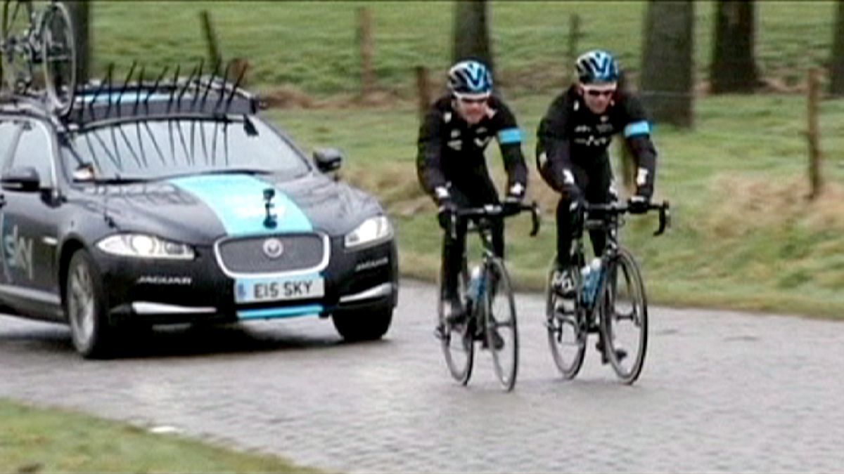 Team Sky to debut "cobble bike" in Tour of Flanders