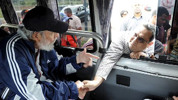 Rare apparition de Fidel Castro à Cuba Rare apparition de Fidel Castro à Cuba