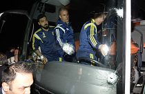 Tiros contra autocarro do Fenerbahçe