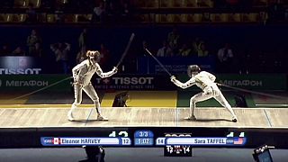 Sara Taffel clinches gold in fencing championships in Tashkent