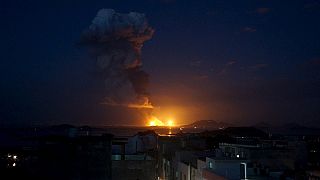 Gigantesque incendie en Chine