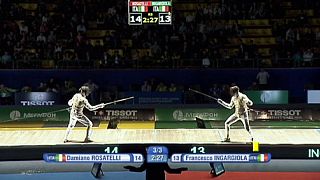 Fencing: Juniors Queroli and Rosatelli strike gold in Tashkent