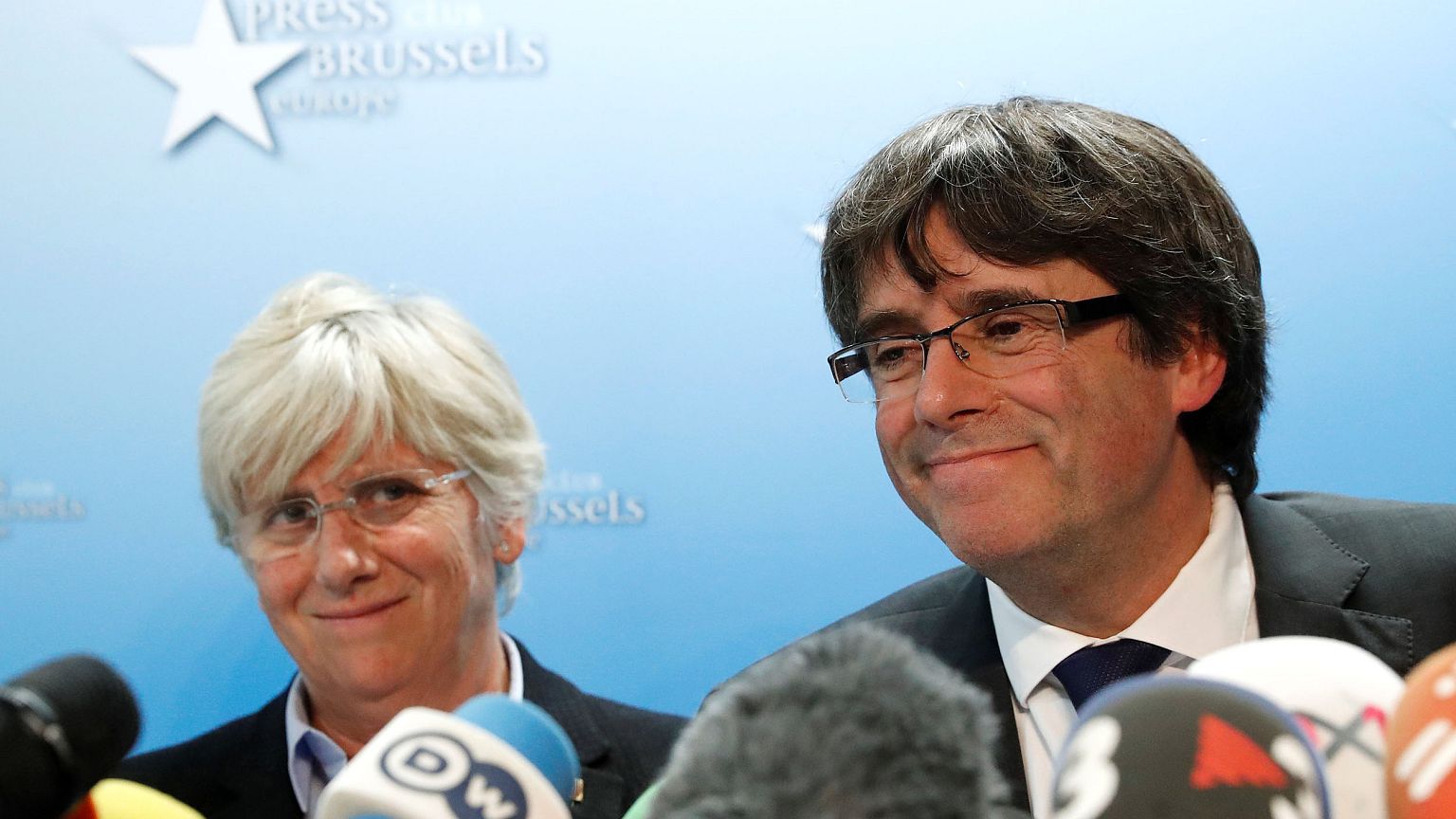 Image: Catalan leader Carles Puigdemont, former member of the Government of