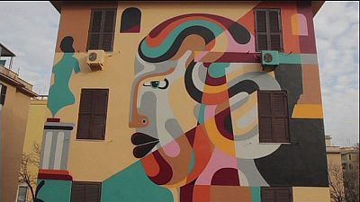 Rome's poor suburbs get a street art face-lift Rome's poor suburbs get a street art face-lift