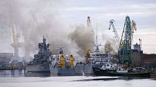 Russia says 'no threat' to environment as nuclear submarine fire put out