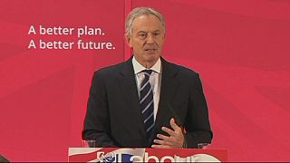 A month before UK election, Tony Blair enters fray of campaign