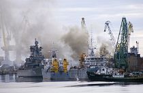 Rússia: Já foi extinto o incêndio no submarino nuclear que estava em reparações