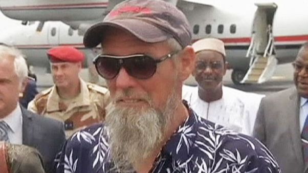 Freed Dutch hostage arrives in Bamako, Mali Freed Dutch hostage arrives in Bamako, Mali