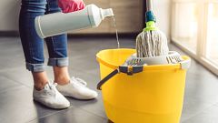 Image: Cleaning Lady