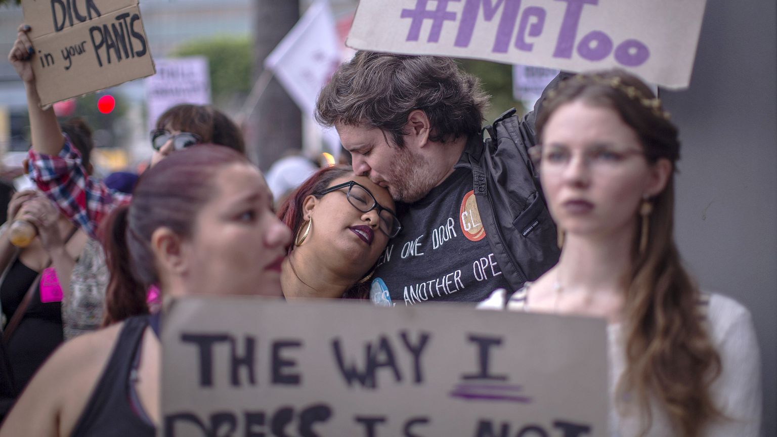 Image: March for sexual assault victims in Los Angeles
