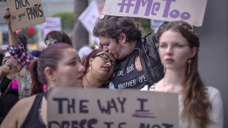 Image: March for sexual assault victims in Los Angeles