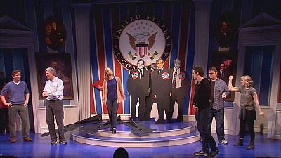 Broadway hosts political satire of Clinton White House scandal