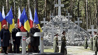 En visite à Kiev, le président polonais affiche son soutien à l'Ukraine