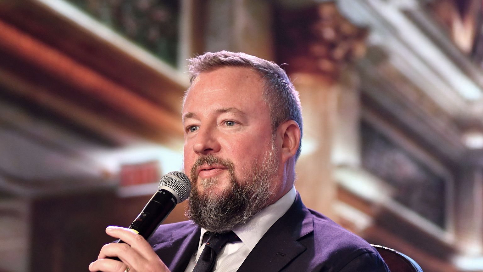 Image: Shane Smith, chief executive officer of Vice Media Inc., speaks duri