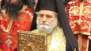Православные христиане празднуют Пасху в Иерусалиме