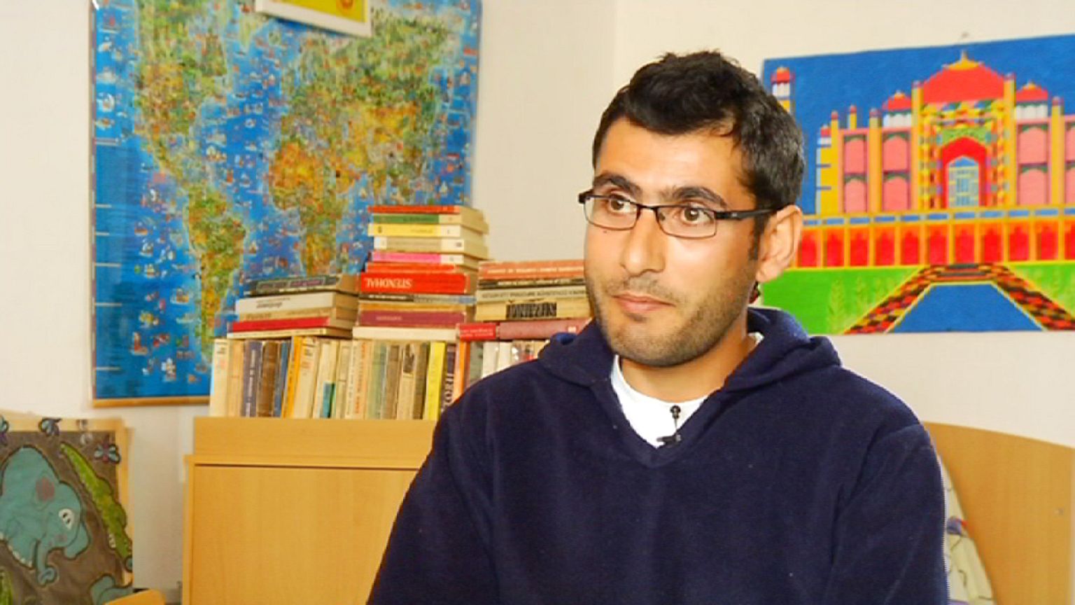 Fleeing Syria, Ali Kawa crossed the Black Sea on a refugee boat