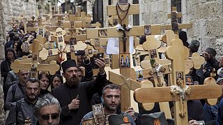 Orthodox Christians mark Good Friday across Middle East