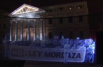 Des manifestants virtuels à Madrid