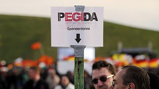 Islamfeind Geert Wilders verstärkt Dresdner Pegida-Kundgebung