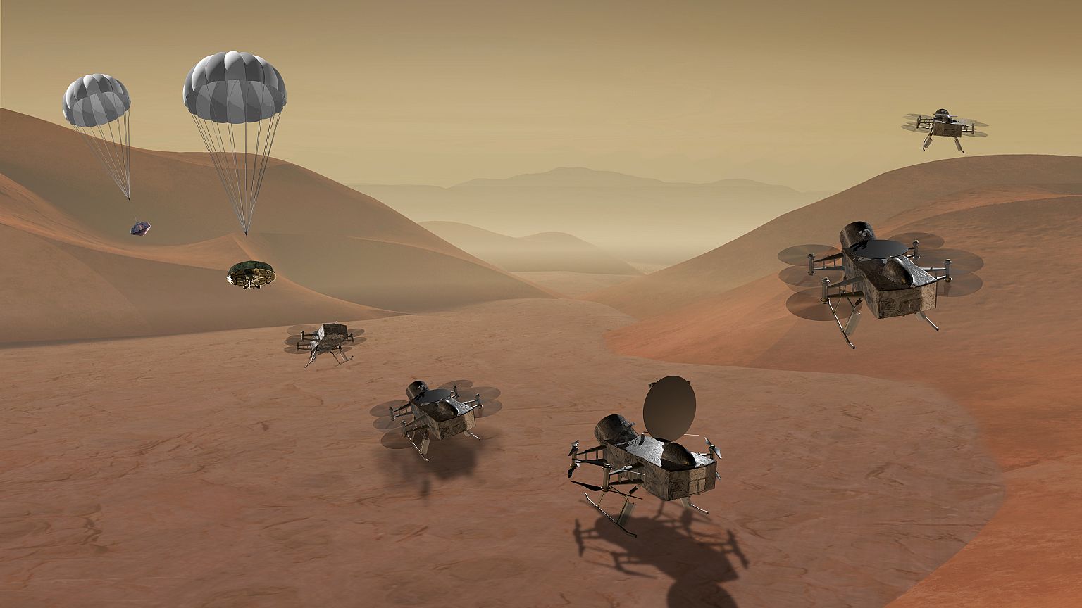 NASA may send 'Dragonfly' to an alien world
