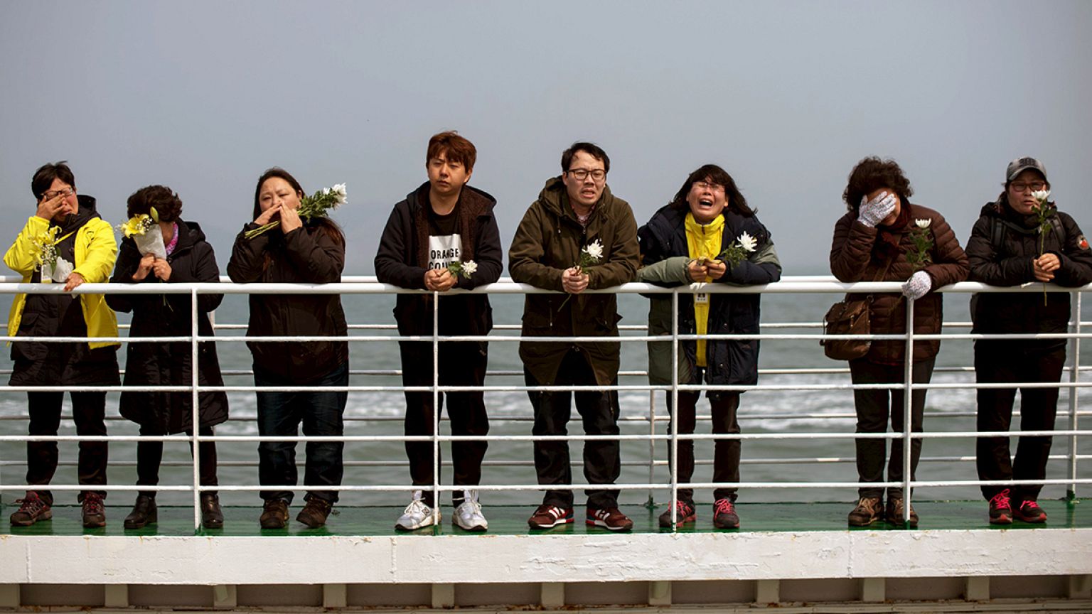 Tragedia del Sewol: un año después aún quedan 9 cuerpos por recuperar