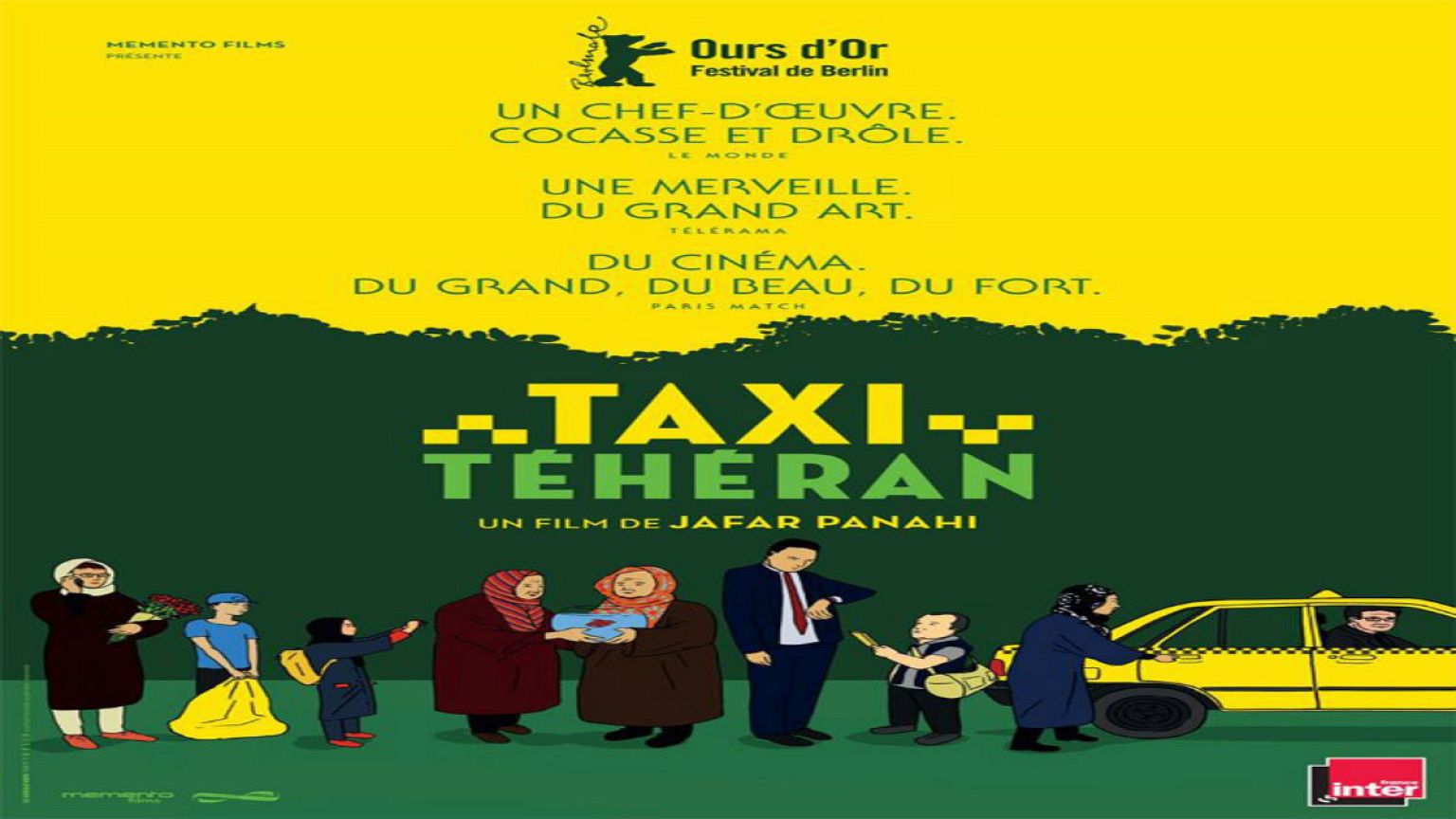 "تاکسی" پناهی بر پرده سینماهای پاریس