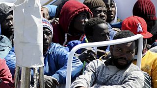 Migrants from Africa wish desperately to be allowed to live in Europe