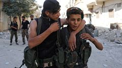 Image: Teen fighters of Syrian Democratic Forces