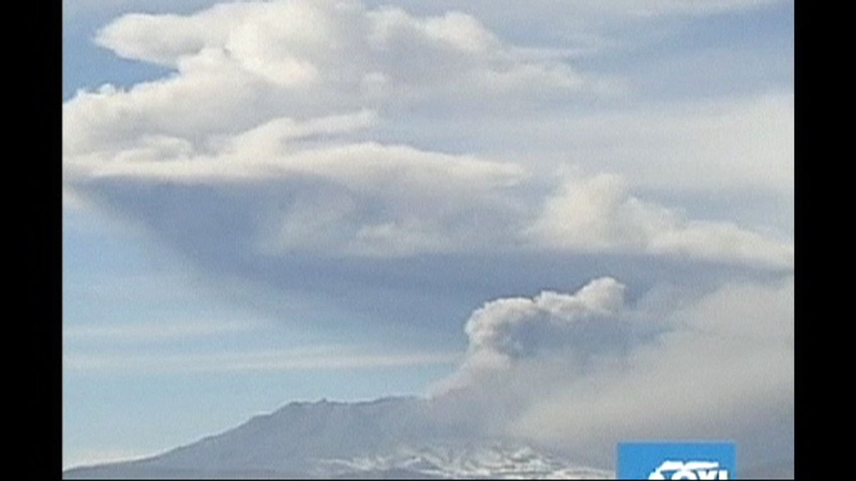 Sárlavinát indított az Ubinas vulkán