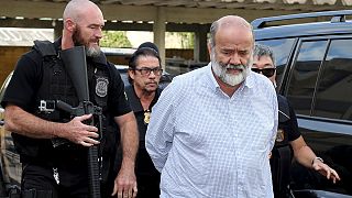 The treasurer of Brazil's ruling Workers' Party arrested on corruption charges