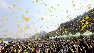 Ν. Κορέα: Την ανέλκυση του βυθισμένου Sewol ανακοίνωσε η πρόεδρος της χώρας