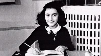 Anne Frank remembered 70 years after her death in Bergen-Belsen