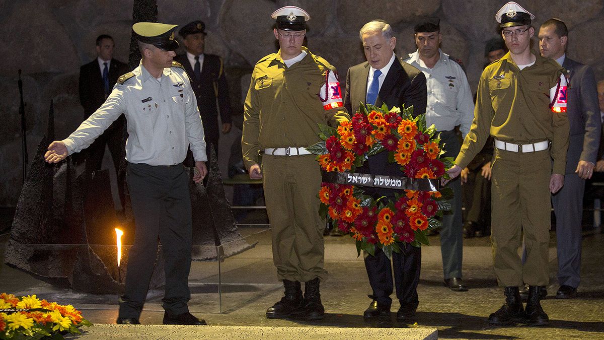 A holokauszt áldozataira emlékezik Izrael