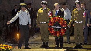 Israel rinde homenaje a los seis millones de judíos que murieron en el Holocausto