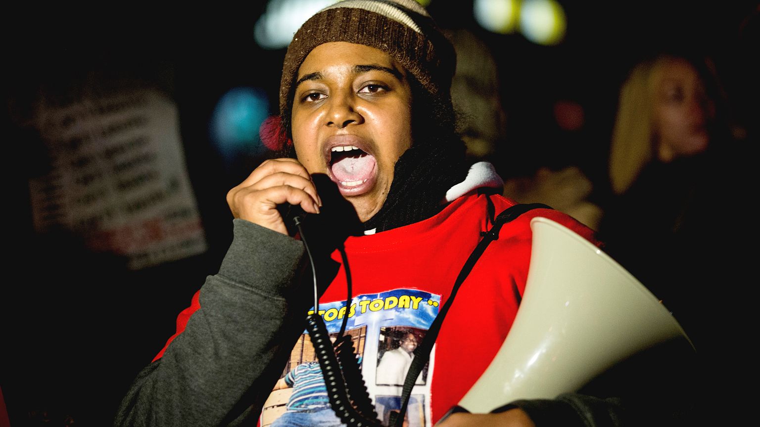 Image: Daughter Of Eric Garner Leads Protest March In Staten Island