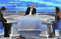 برگزاری جلسه پرسش و پاسخ ولادیمیر پوتین با شهروندان روسیه