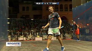 World champion Ashour celebrates dream return to squash