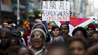 South Africans march against xenophobia