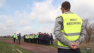 Soruşturma ekibi MH17 uçağının enkaz alanını taramaya başladı