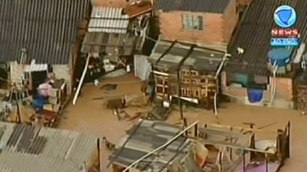 Floods hit Sao Paulo in midst of Brazil drought Floods hit Sao Paulo in midst of Brazil drought