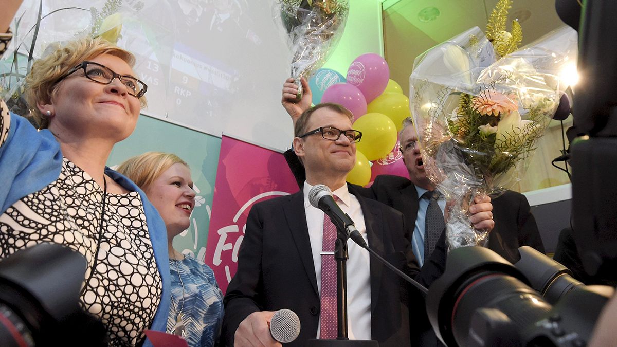 Opposition leader Juha Sipila wins elections in Finland
