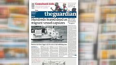 A tragédia dos imigrantes clandestinos faz as primeiras páginas dos principais jornais europeus