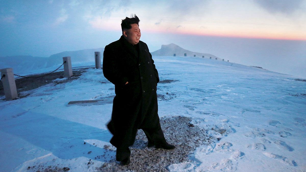 Στο ψηλότερο βουνό της Βόρειας Κορέας ο Κιμ Γιονγκ Ουν