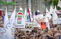 Thousands protest government corruption across Hungary