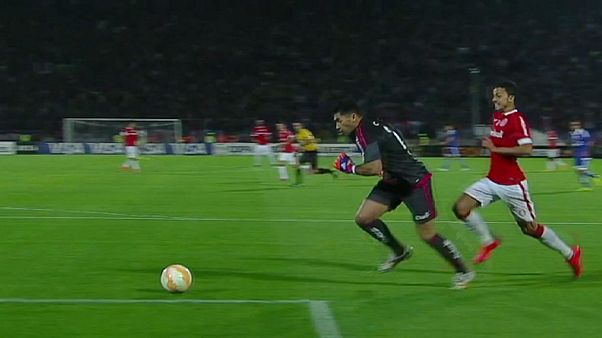 Bloopers: Herrera, che 'papera' in Copa Libertadores! Bloopers: Herrera, che 'papera' in Copa Libertadores!